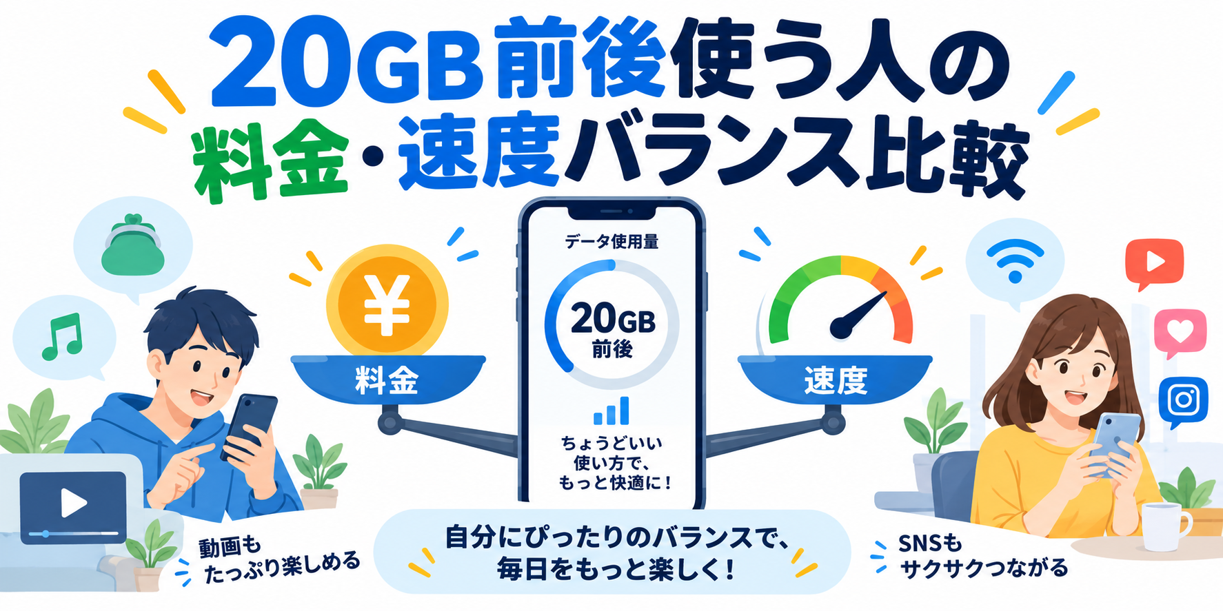 20GB向けSIMの申込み前チェックリスト