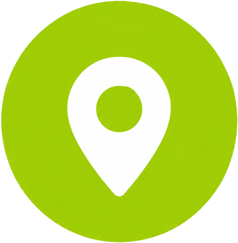 所在地を表す地図ピンのアイコン